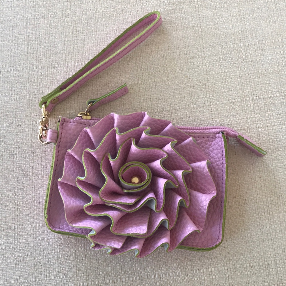 brand new Pink footwear wristlet